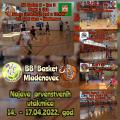 BB Basket, najava prvenstvenih utakmica, period 14. - 17.04.2022. god